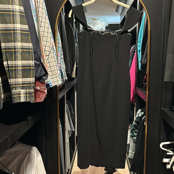 Jay Godfrey Downie dress size 2 like new black - Picture 3 of 4